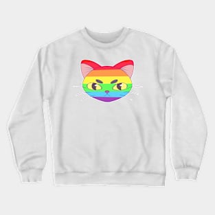 Rainbow Cat Crewneck Sweatshirt